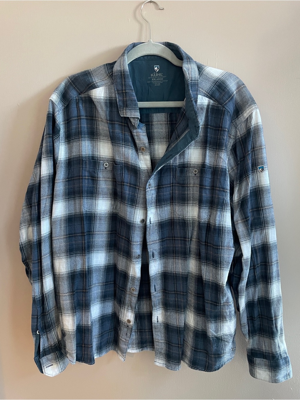 Kühl Navy Blue Button Down Shirt